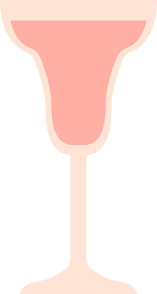Simple Cocktail Glass Image vector