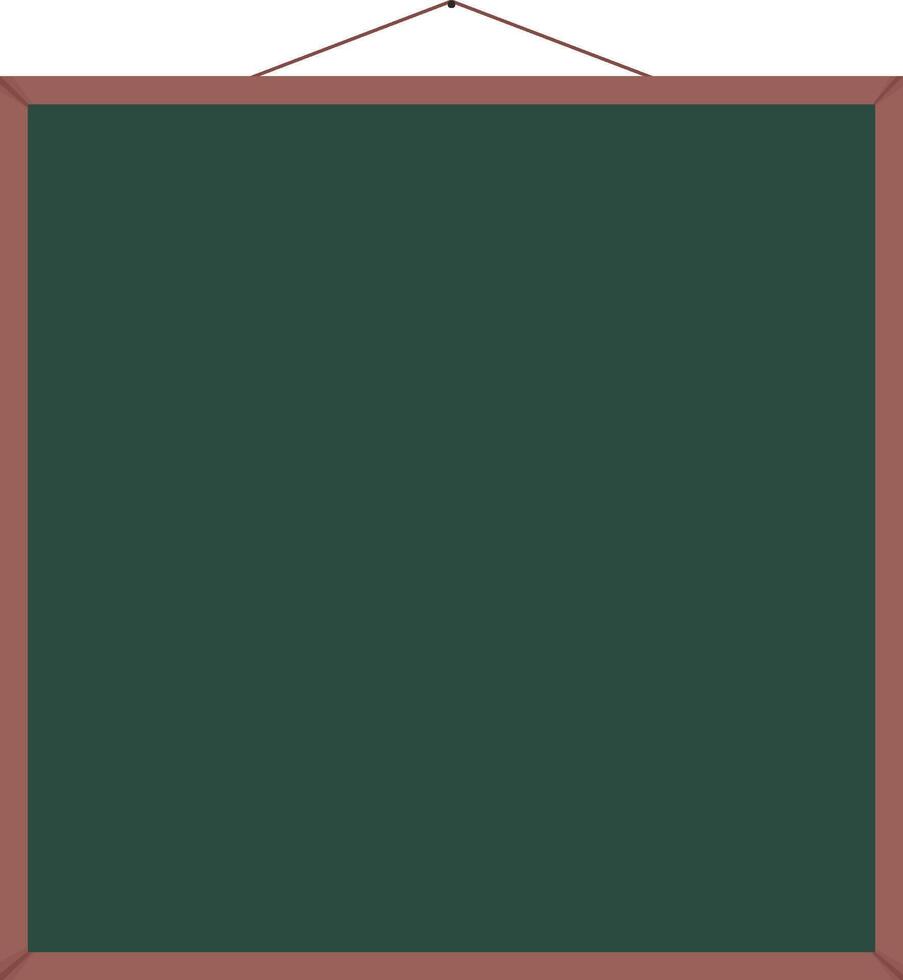 Empty Chalkboard Cartoon vector