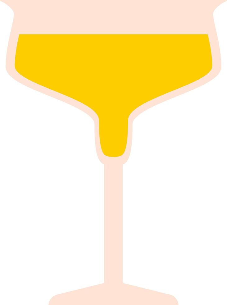 Geometic Drink Glass vector