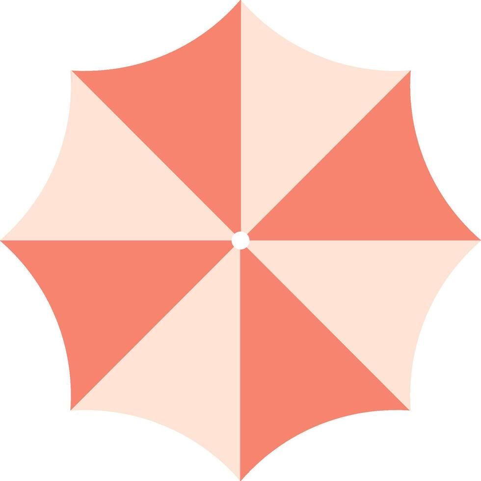 Geometric Beach Outdoor Parasol vector