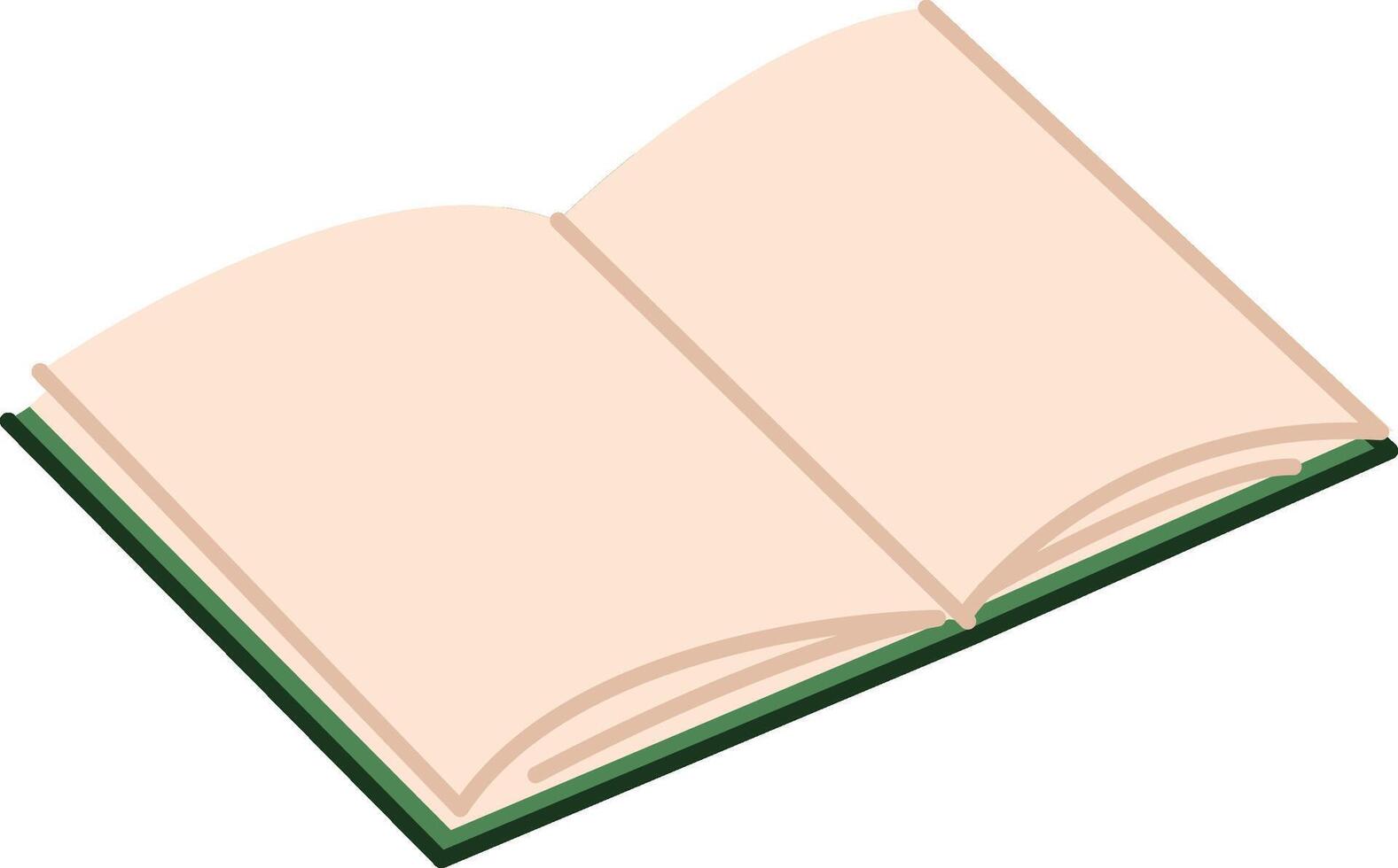 Cartoon Book Sketch vector