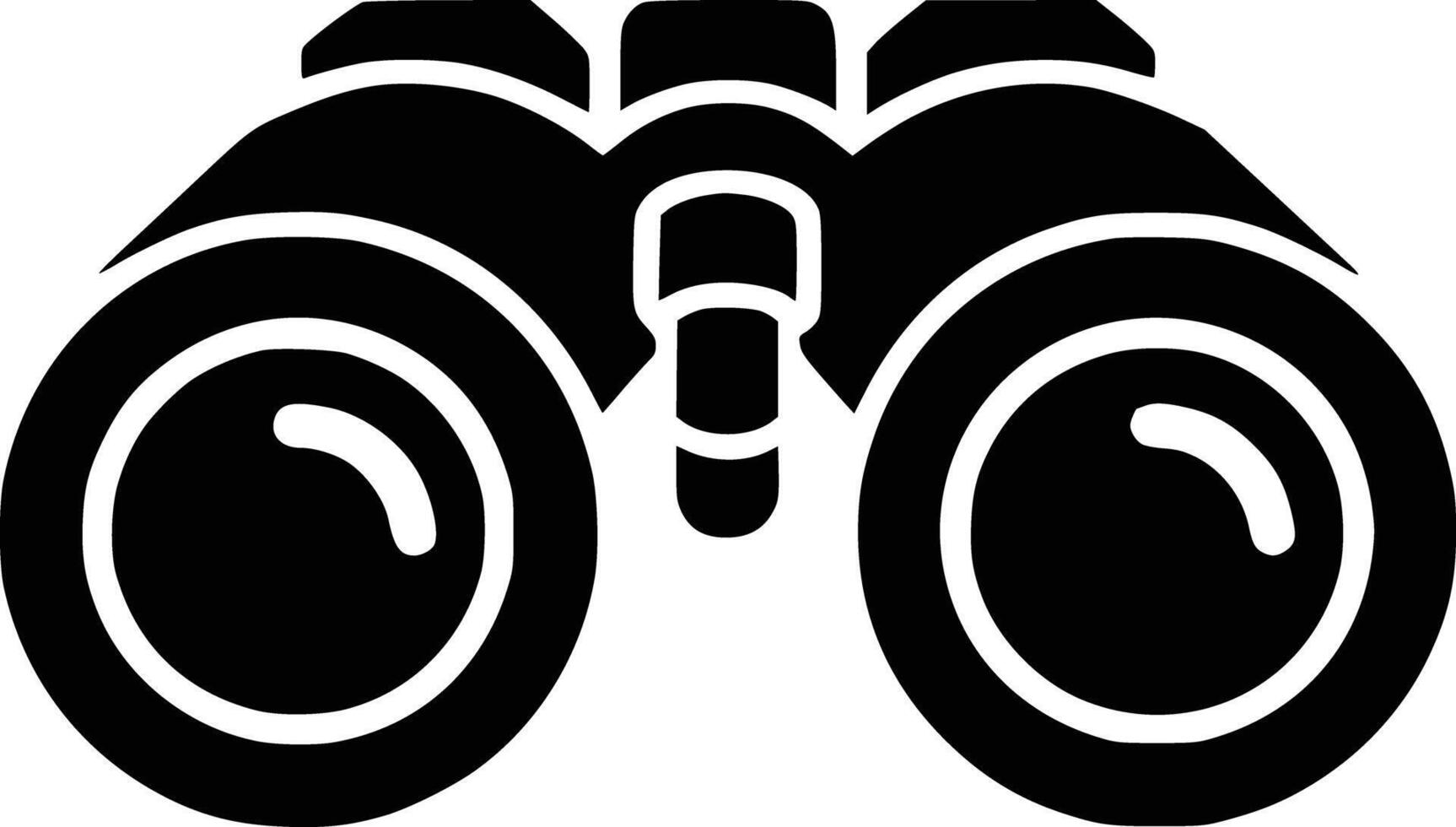Binoculars icon illustration vector