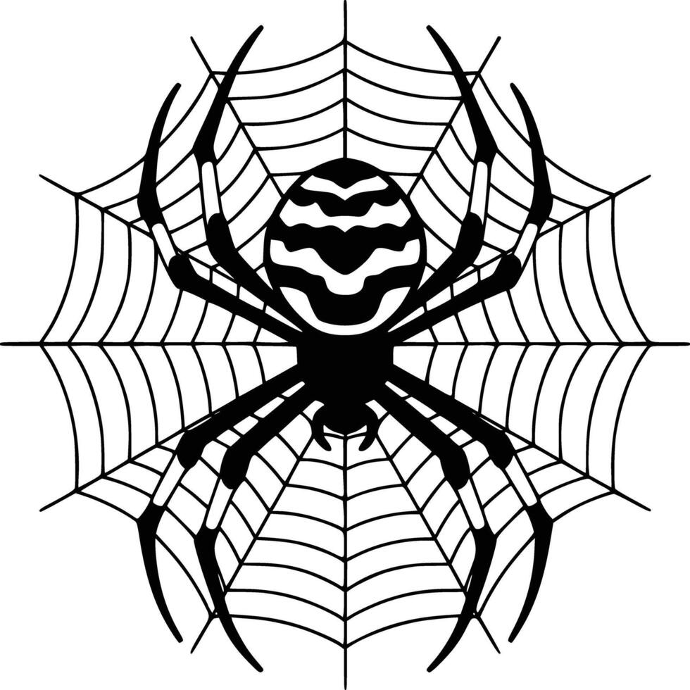 Spider web clipart free clipart vector