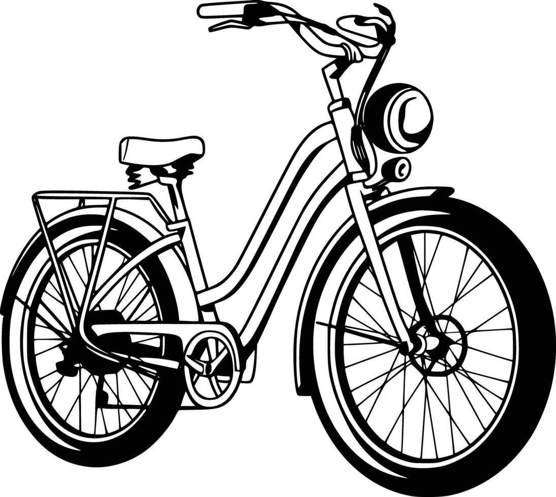 Bicycle clipart free download vector