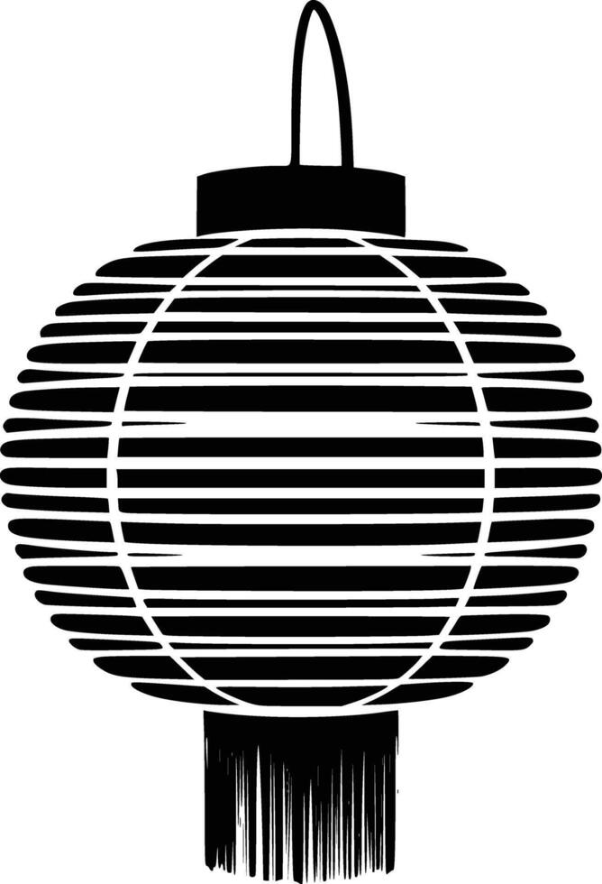 Chinese lantern clip art vector