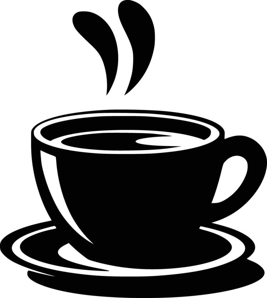 Coffee cup clip art and isolated background vector