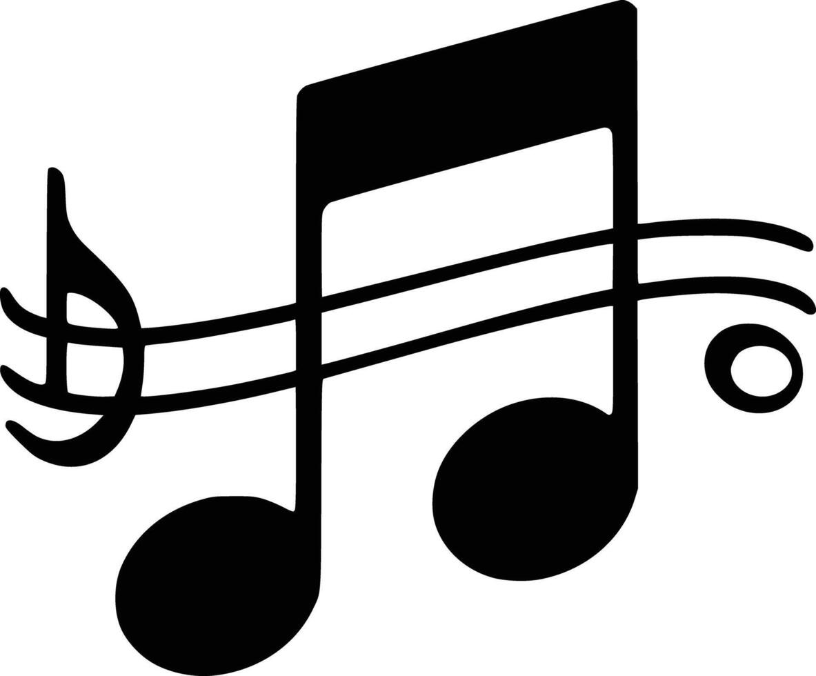 Music notes clipart free download vector