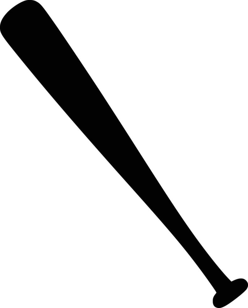 Baseball bat clip art and isolated background vector
