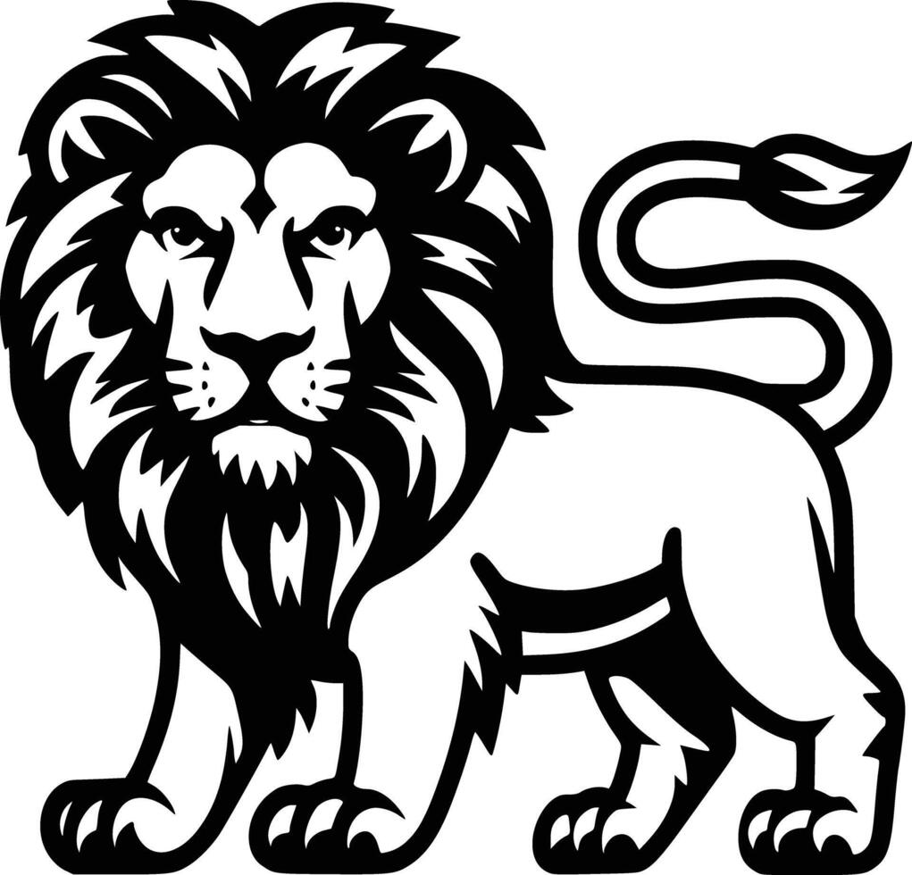 Lion clip art vector