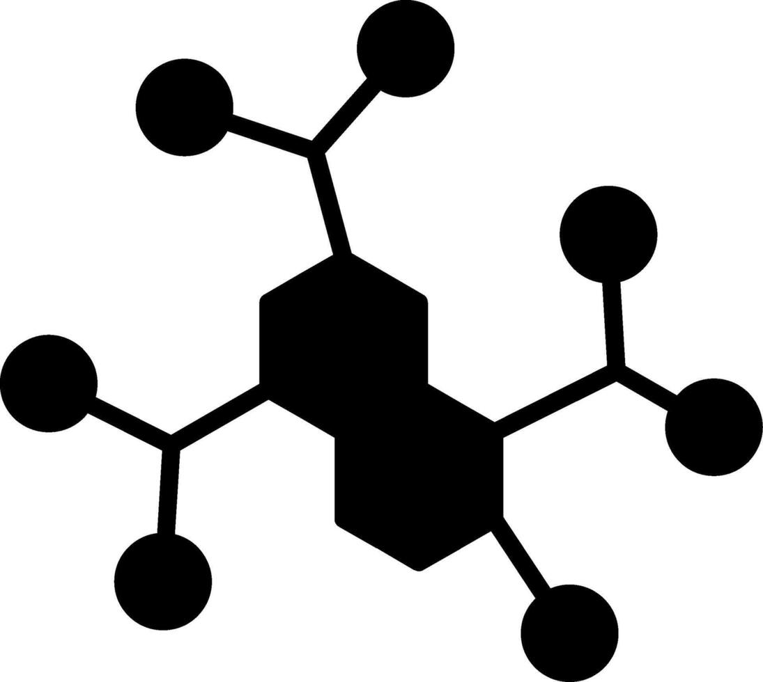 Chemistry Science Field Glyph vector