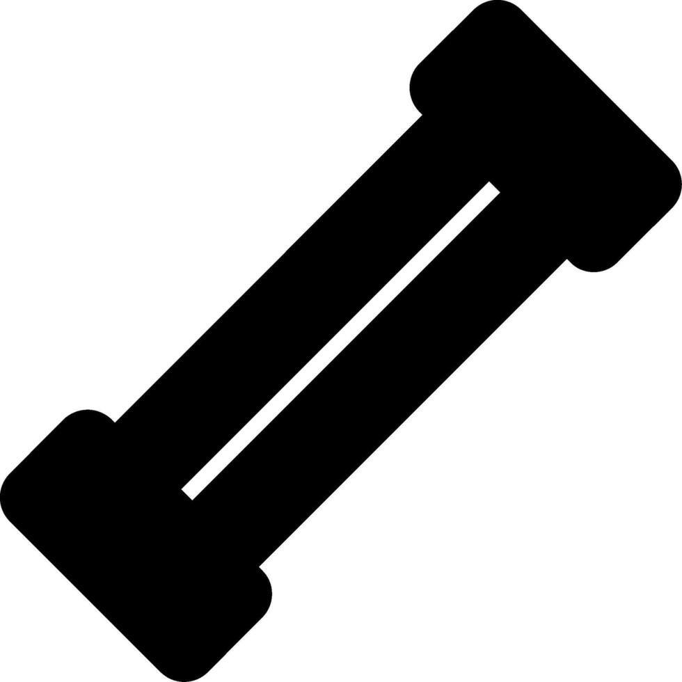 Fuse Protection Device Glyph vector