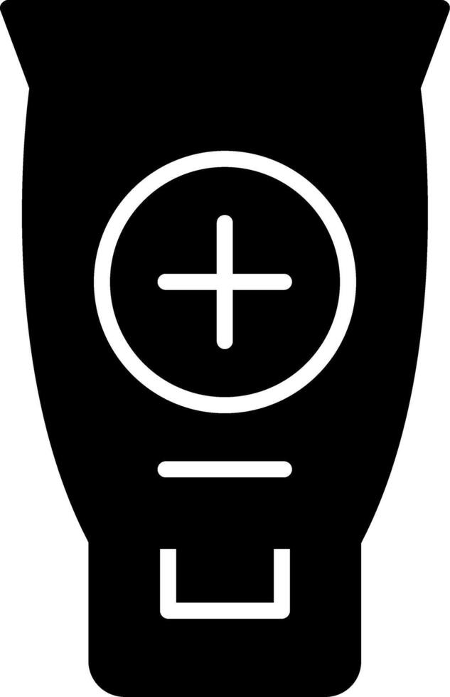Ointment Skin Care Product Glyph vector