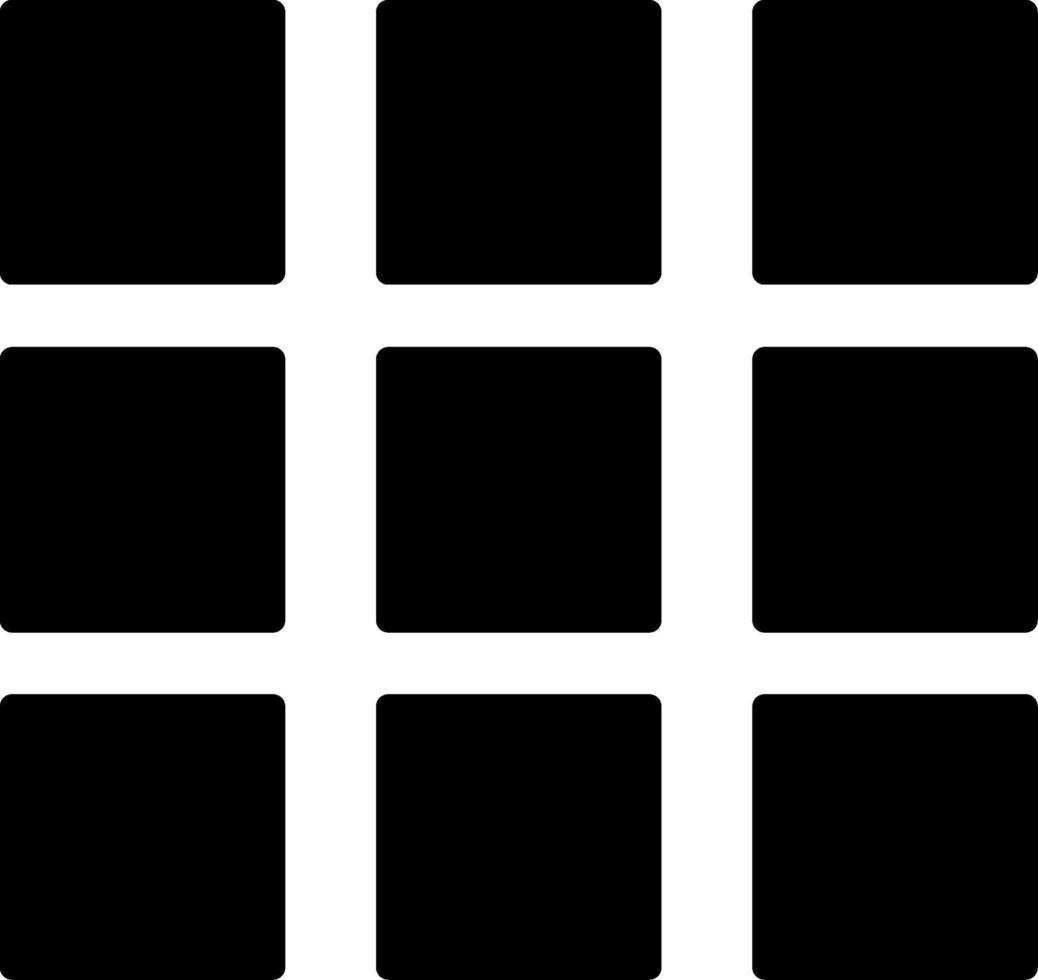 Squares Geometric Shapes Glyph vector