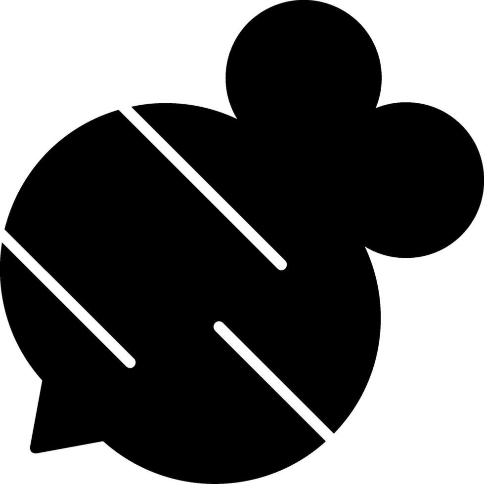 Turnip Root Vegetable Glyph vector