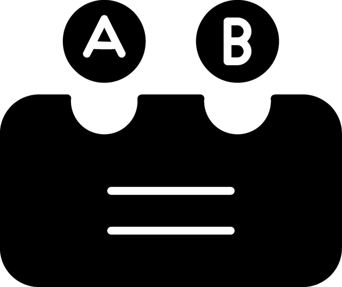 Enzyme Digestive Aid Glyph vector