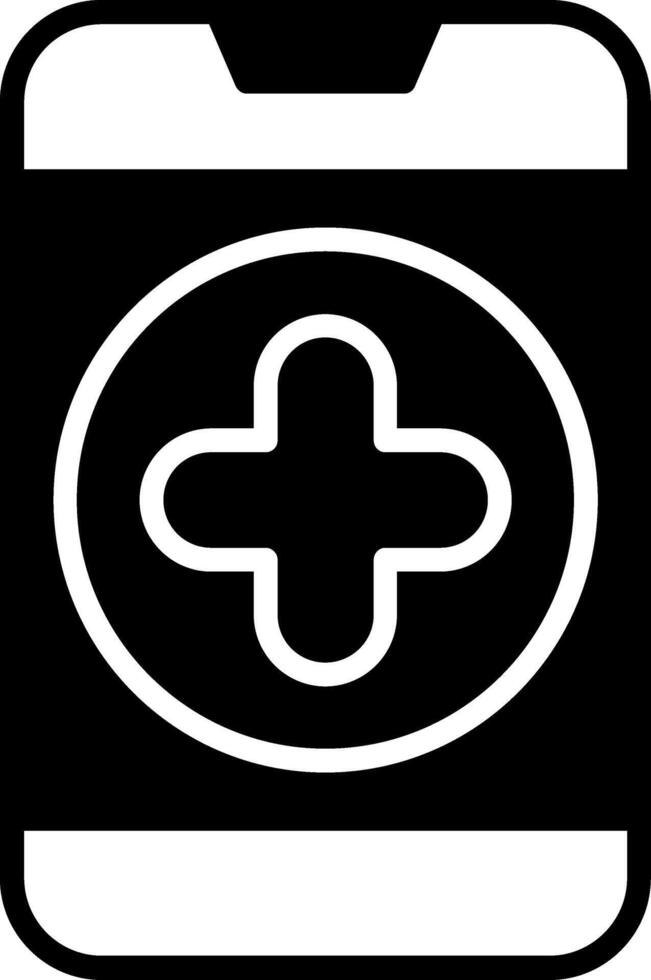 Emergency Service Response Glyph vector