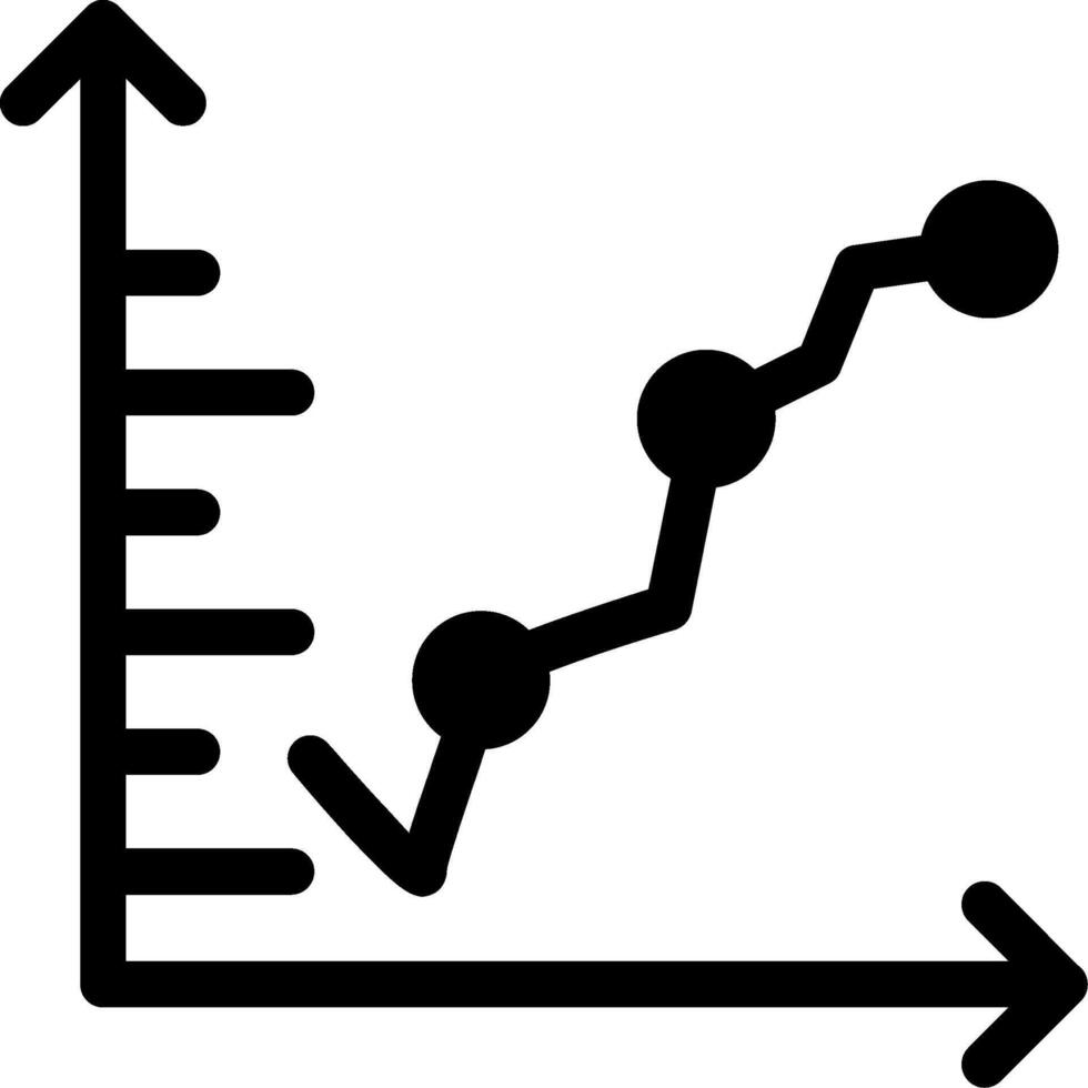 Stats Data Overview Glyph vector