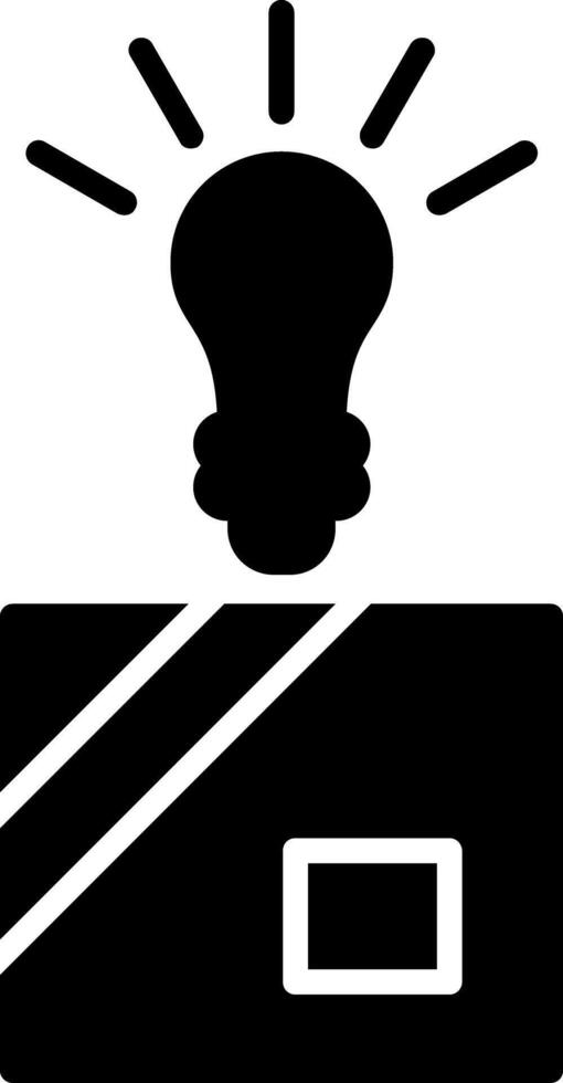Delivery Truck Shipping Vehicle Glyph vector