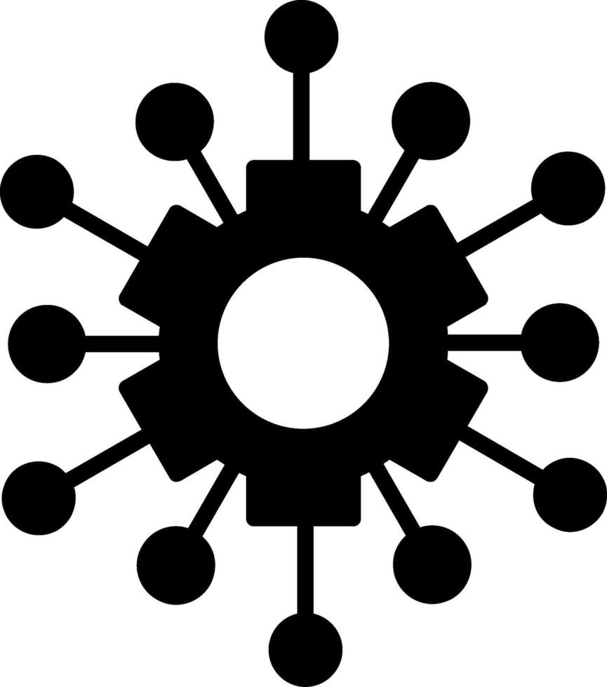 System Integration Tools Glyph vector