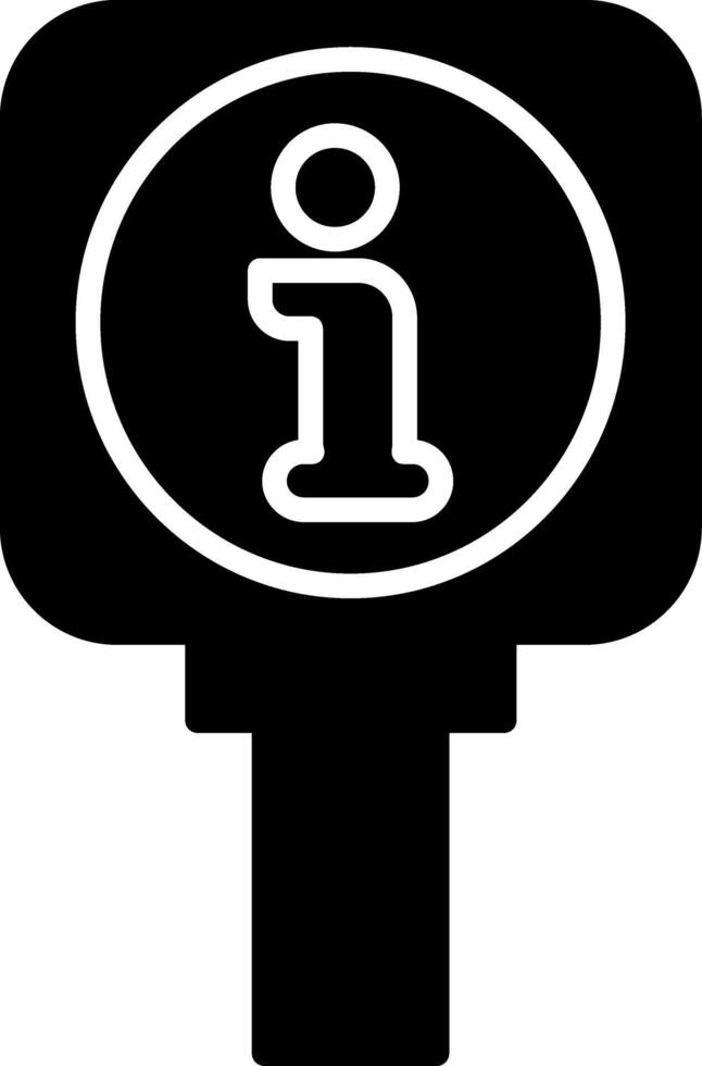 Information Data Display Glyph vector