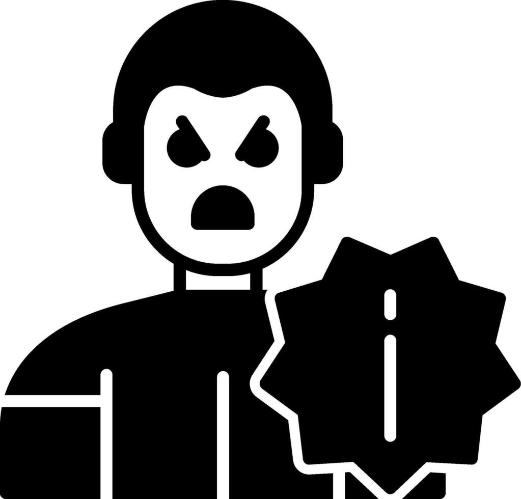 Interruptions in Attention Glyph vector