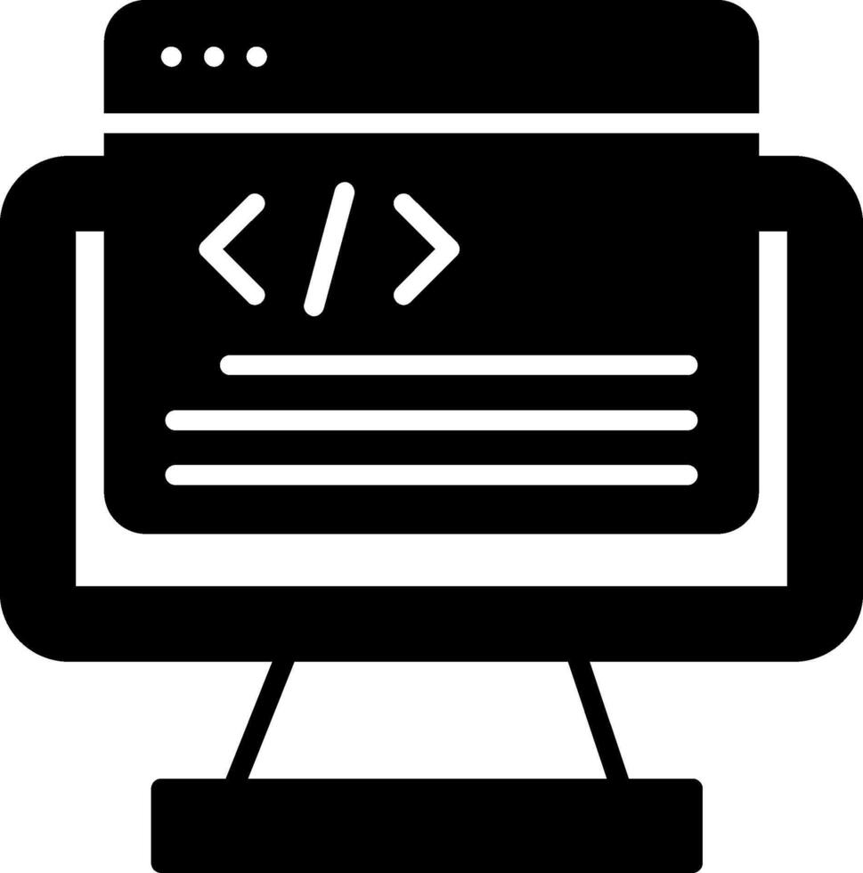Command Line Interface Glyph 65357299 Vector Art at Vecteezy