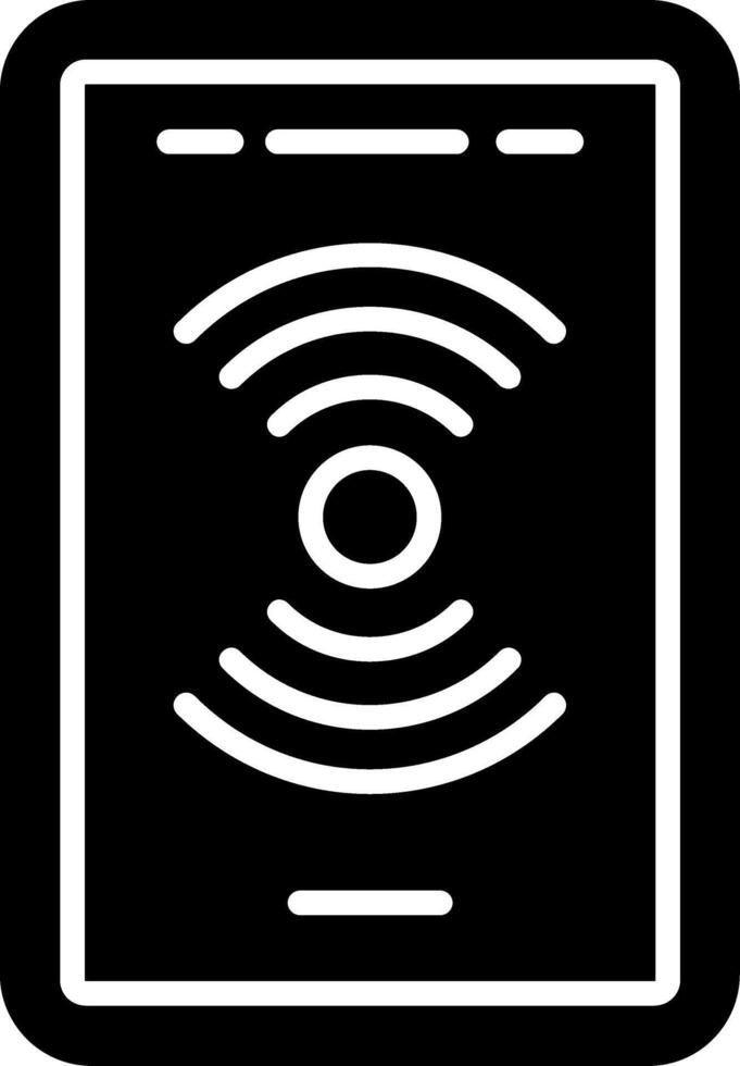 Touch Sensor Contact Detection Glyph vector