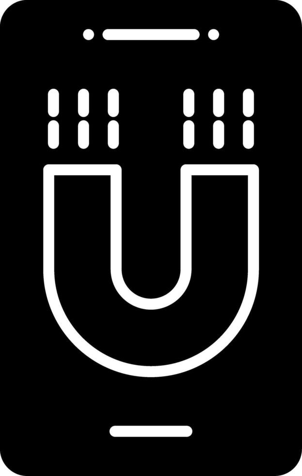 Magnetometer Sensor Use Glyph vector