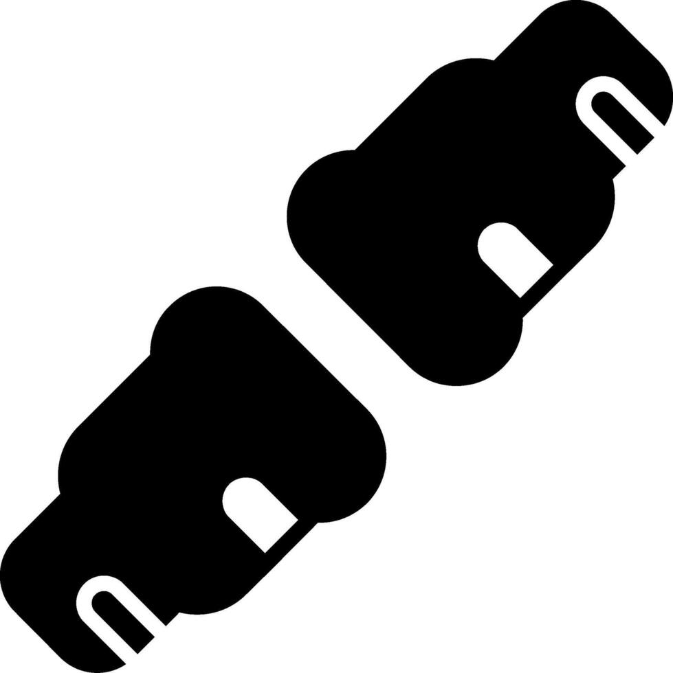 Boxing Gloves Protective Gear Glyph vector