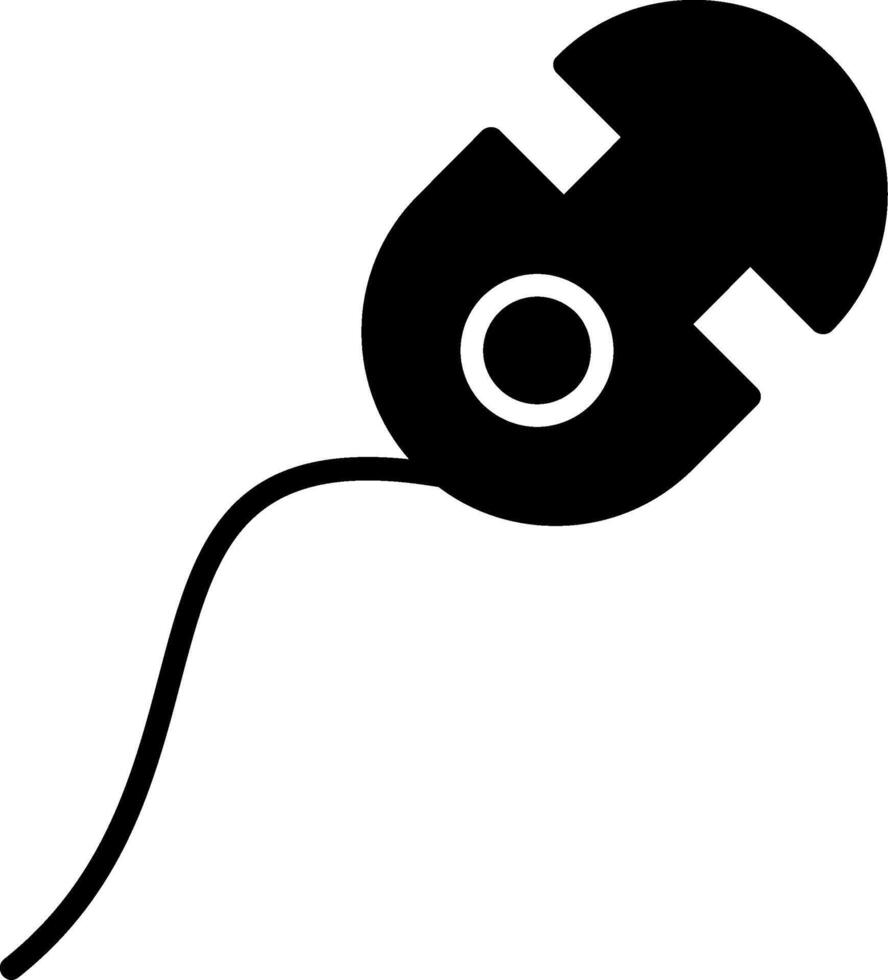 Gymnodinium Dinoflagellate Species Glyph vector