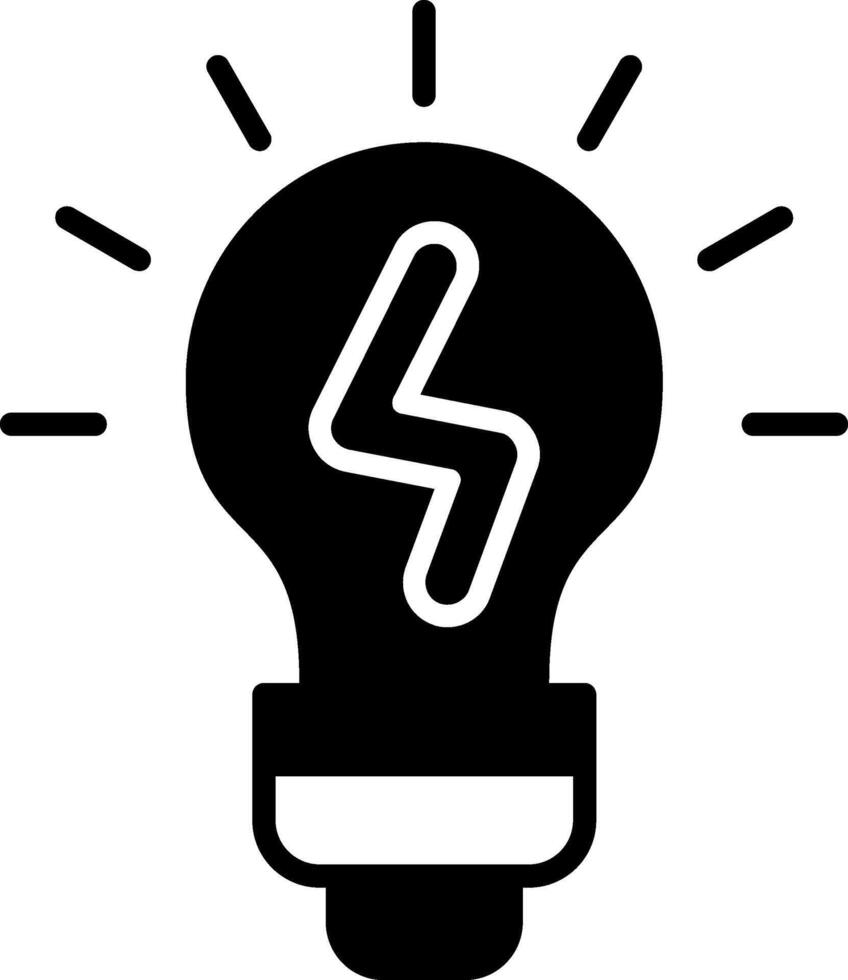Energy Saver Tools Glyph vector