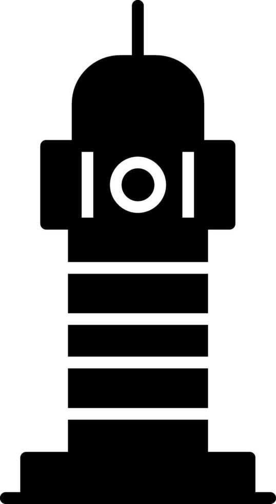 Lighthouse Coastal Beacon Glyph vector