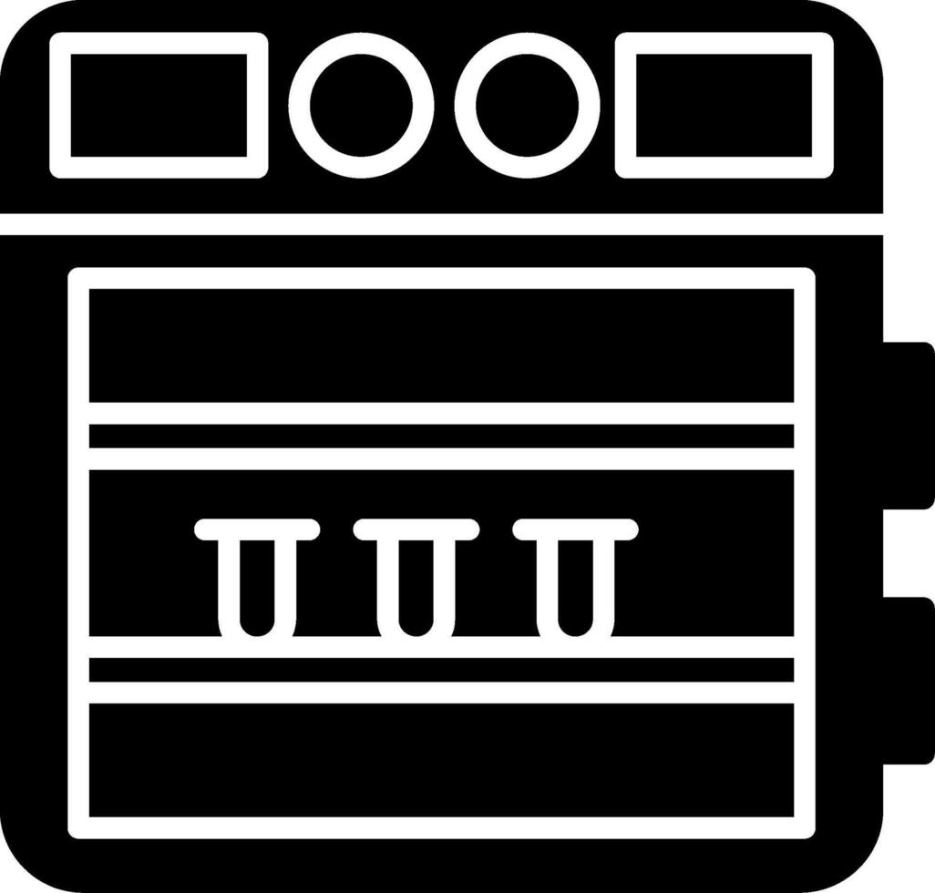 Incubator Neonatal Care Glyph vector