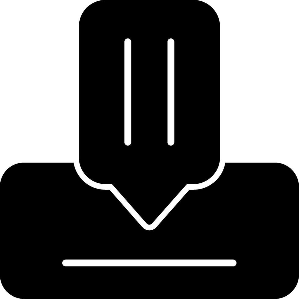 Enzyme Chemical Glyph vector