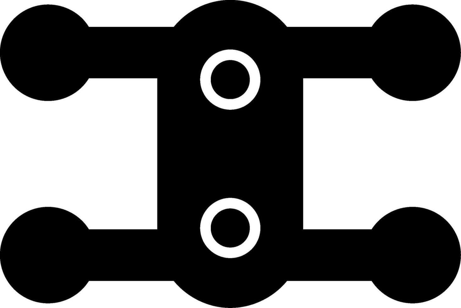 Staurastrum Manfeldtii Algae Species Glyph vector