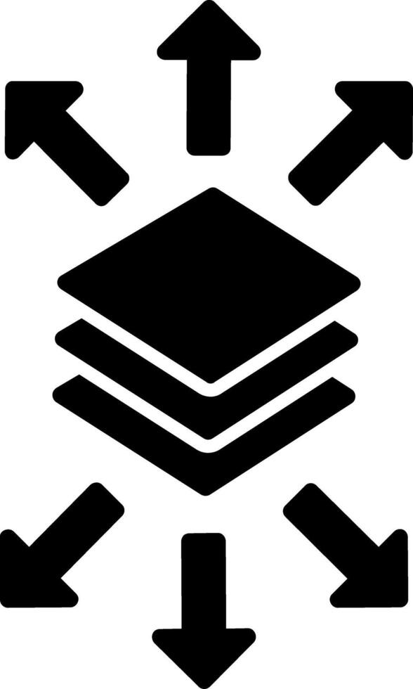 Scale Modification Tool Glyph vector