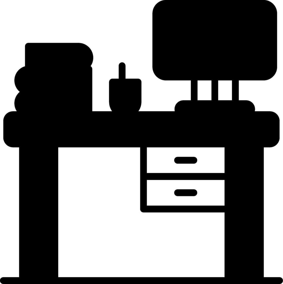 Time Management Task Scheduling Glyph vector