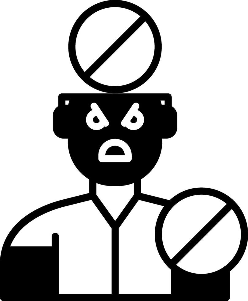Avoiding Focus Tasks Glyph vector