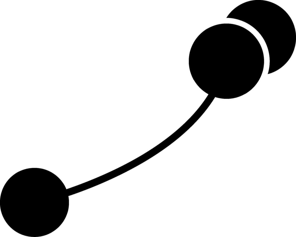 Enzyme Water Function Glyph vector
