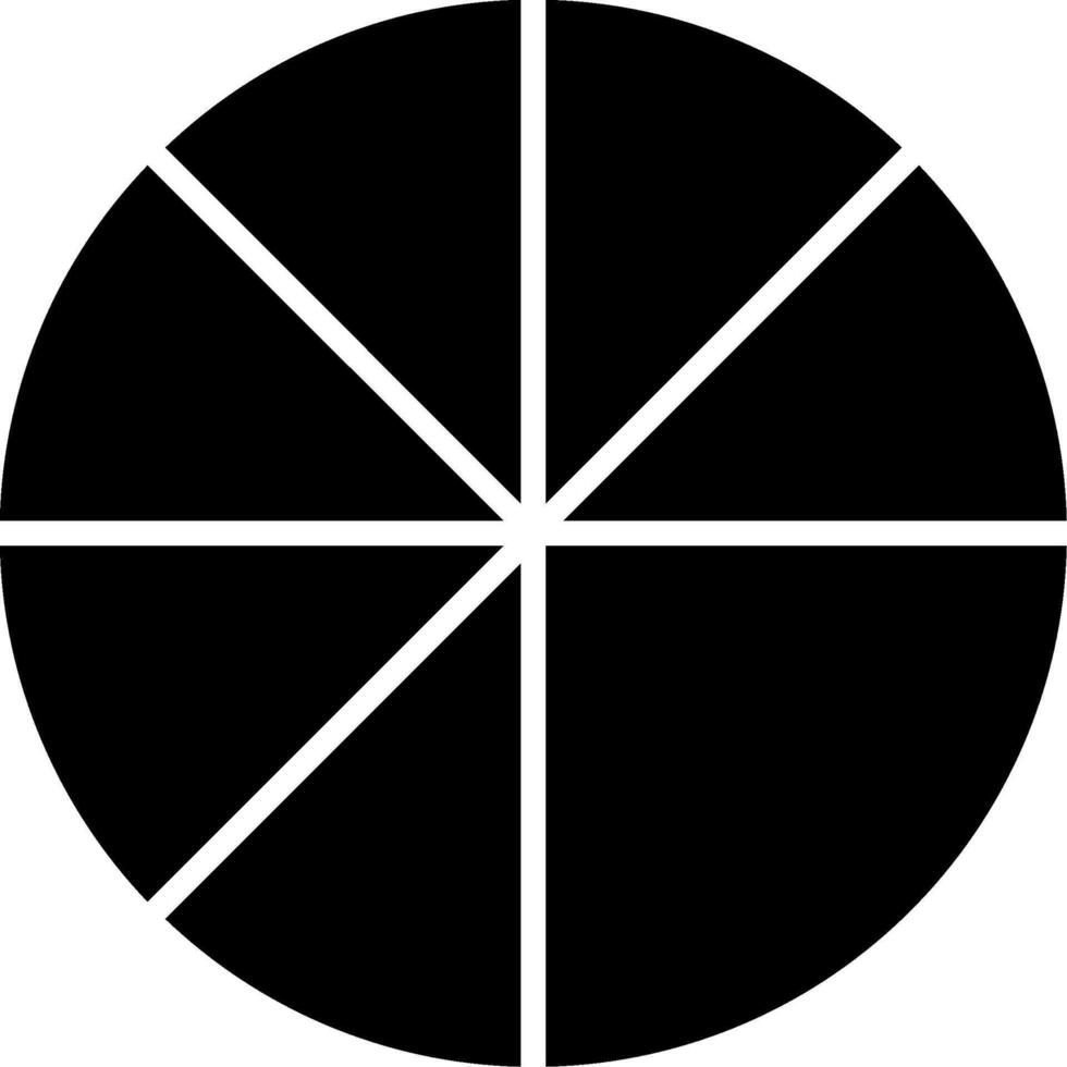 Pie Chart Chart Graph Glyph vector