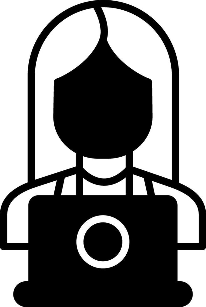 Remote Education Distance Learning Glyph vector