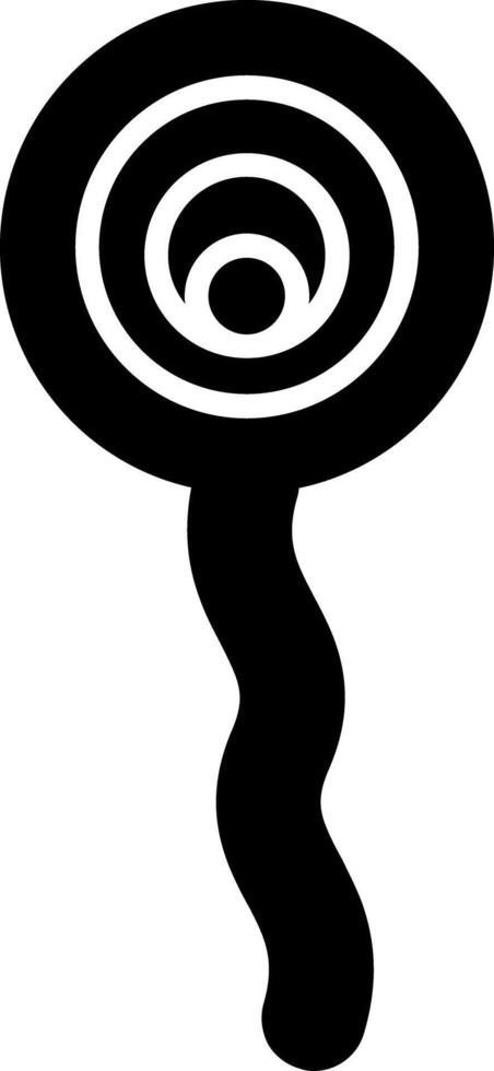 Noctilucales Bioluminescent Algae Glyph vector