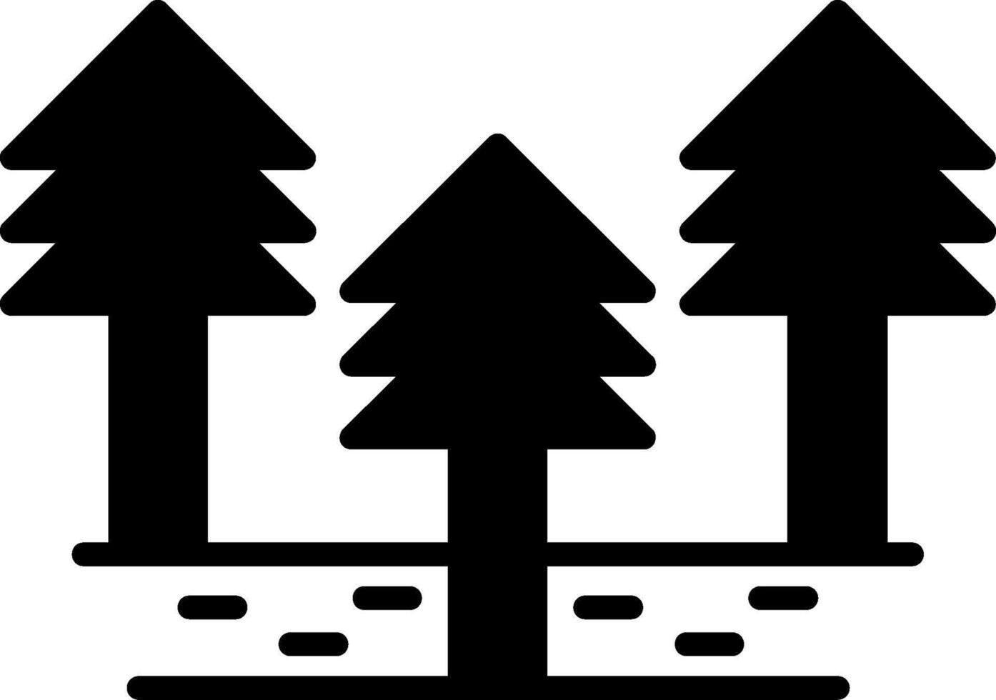 Waterfall Flowing Water Glyph vector