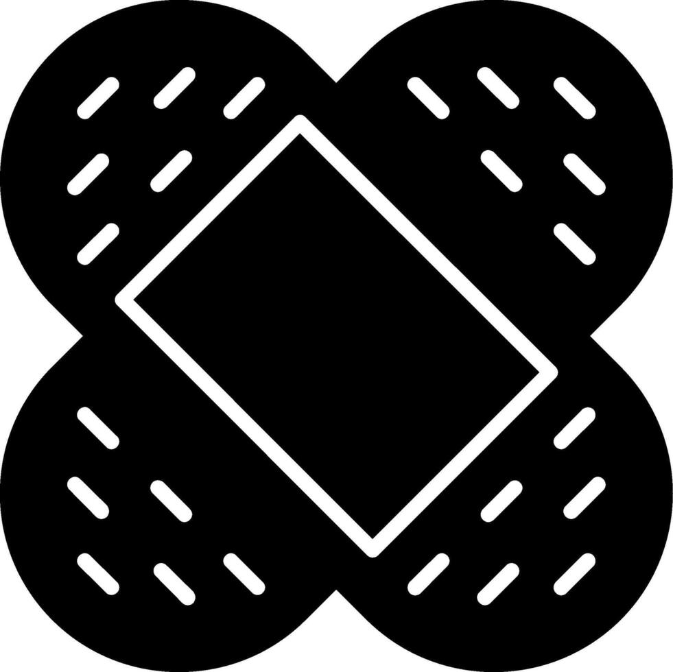 Bandages Wound Care Glyph vector