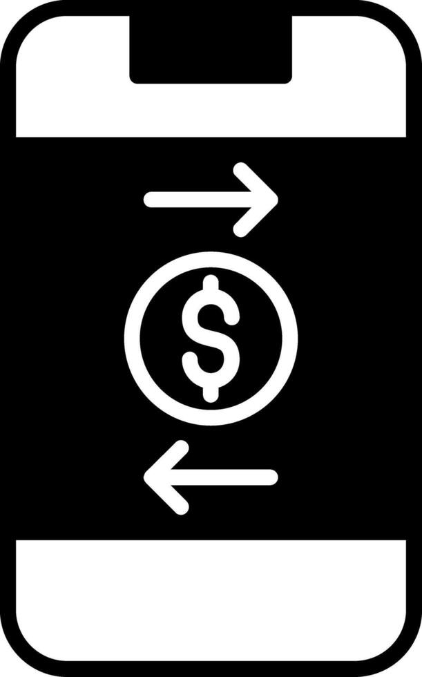 Online Payments Digital Purchases Glyph vector