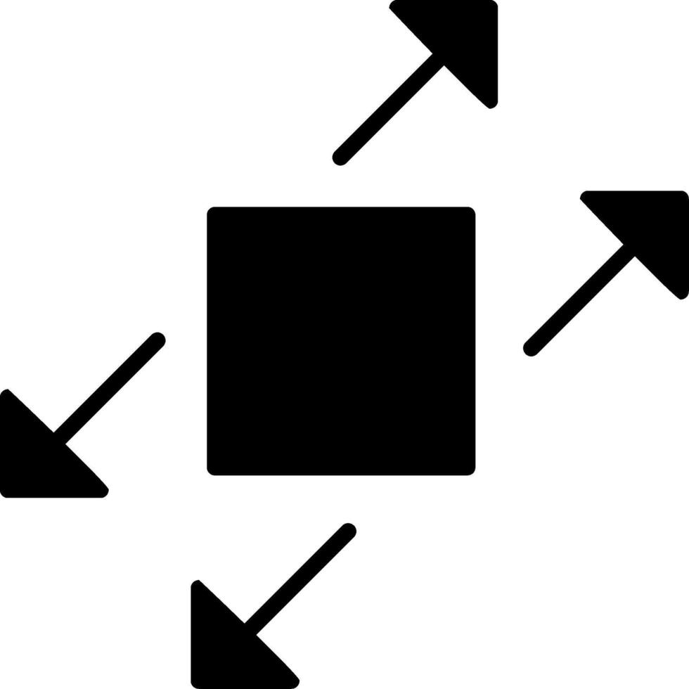 Chemistry Lab Testing Glyph vector