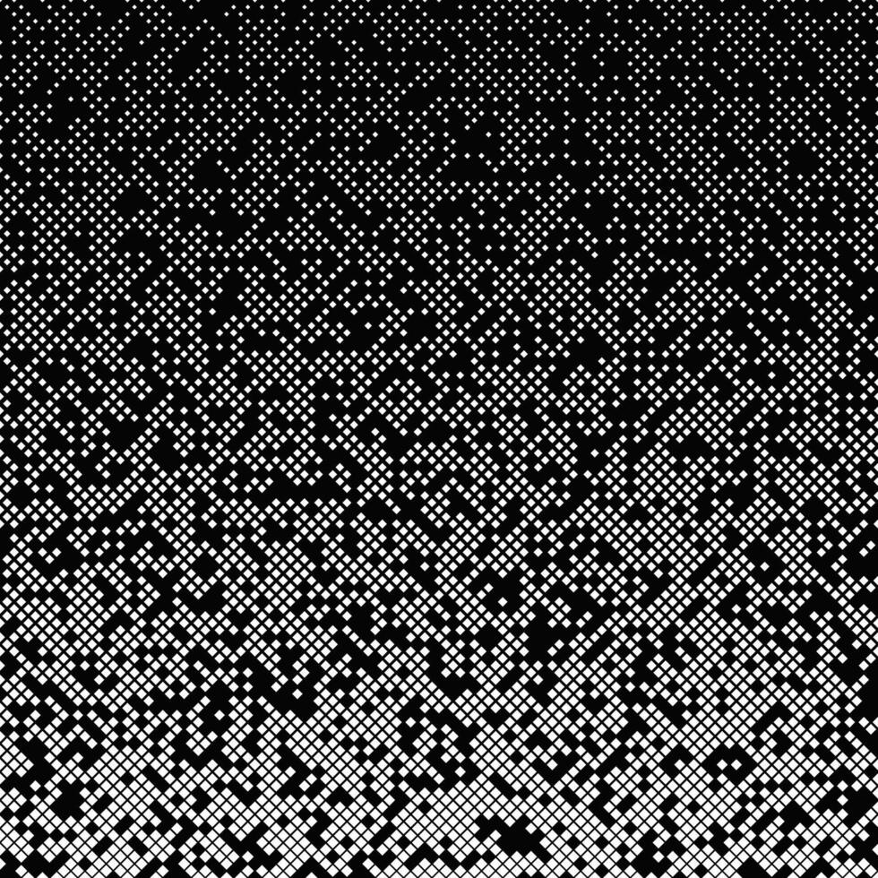 Black and white halftone pattern with dots vector