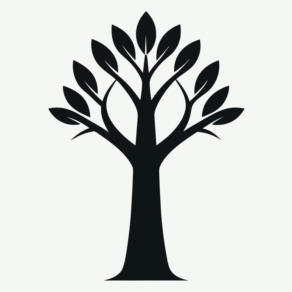 Tree Silhouette Illustration vector