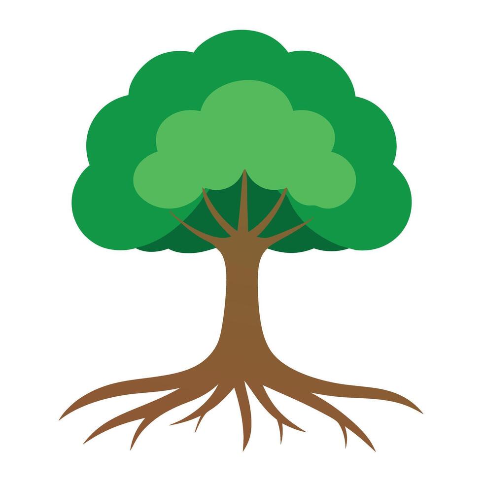 Green tree icons . Tree icon Adobe Illustrator Artwork vector
