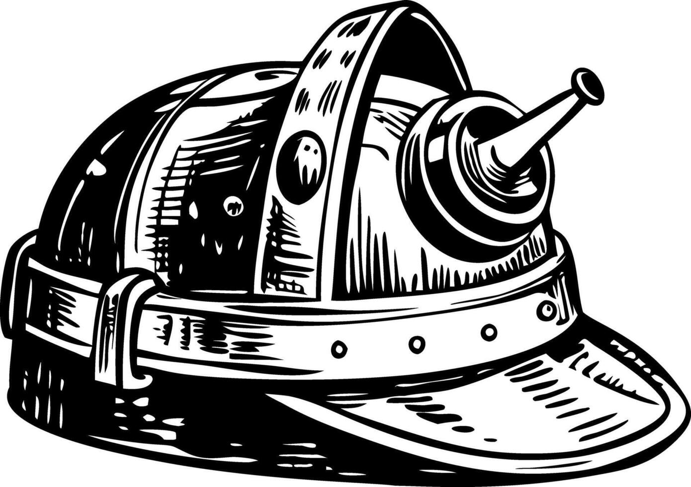 A drawing style icon of quirky antenna hat vector